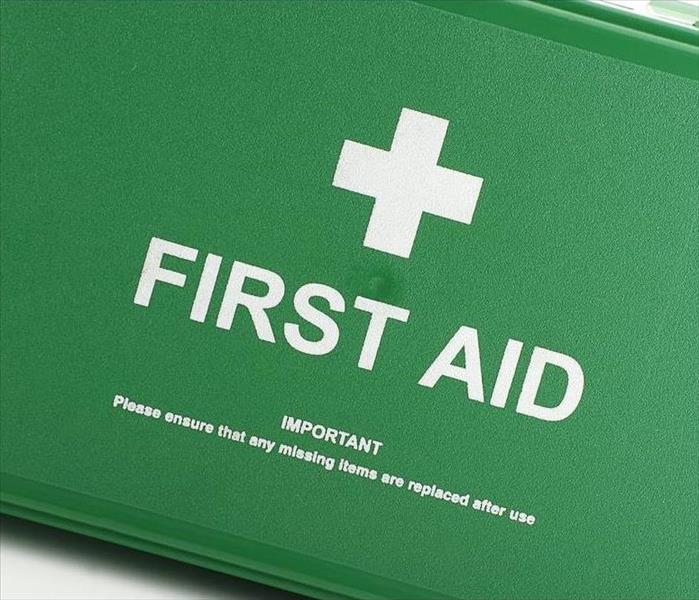First aid for minor burns